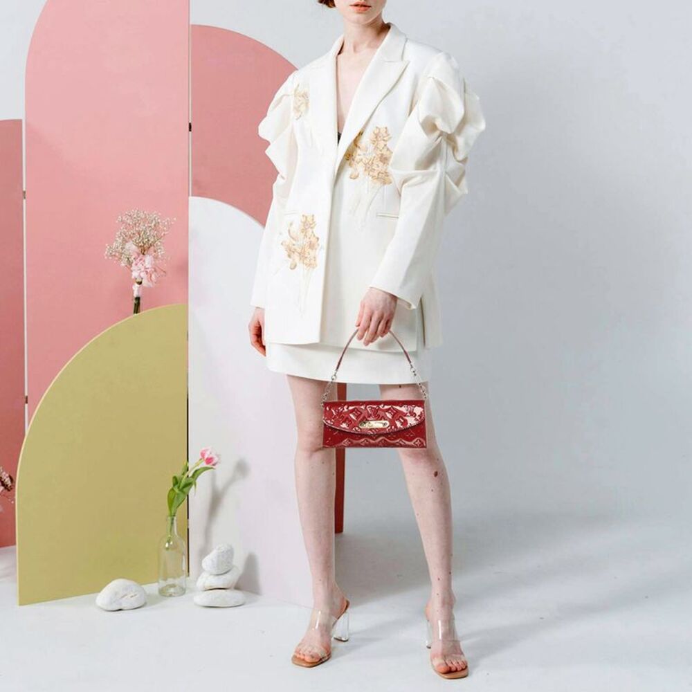 Louis Vuitton Sunset Boulevard Pomme D&Rsquo;Amour Monogram Vernis Bag View 2